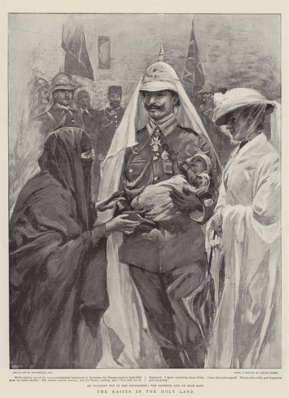 O Kaiser na Terra Santa de William Hatherell