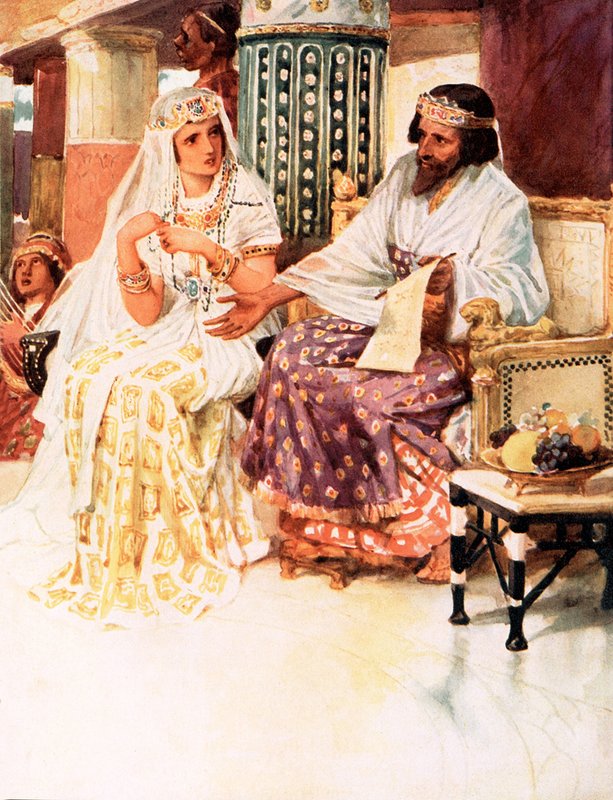 A rainha de sheba de William Hatherell