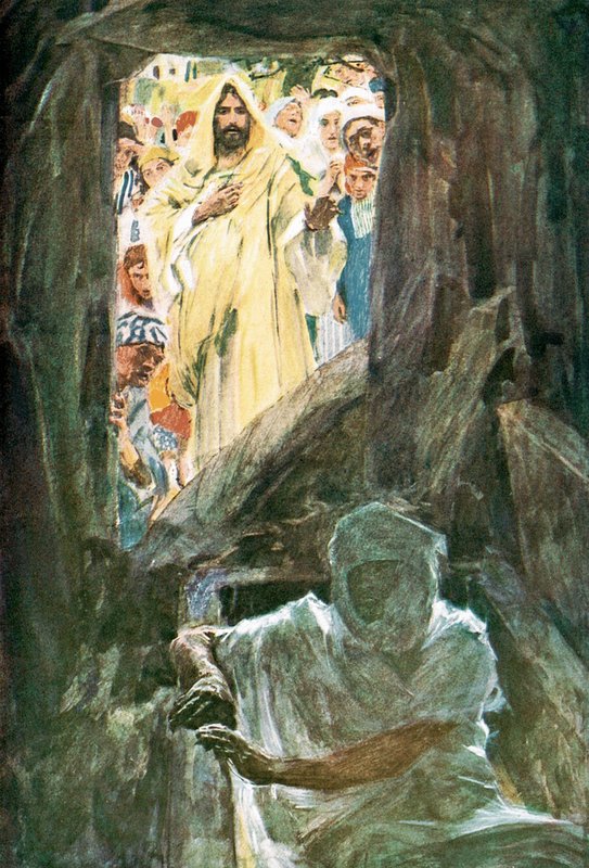 A Ascensão de Lázaro de William Hatherell