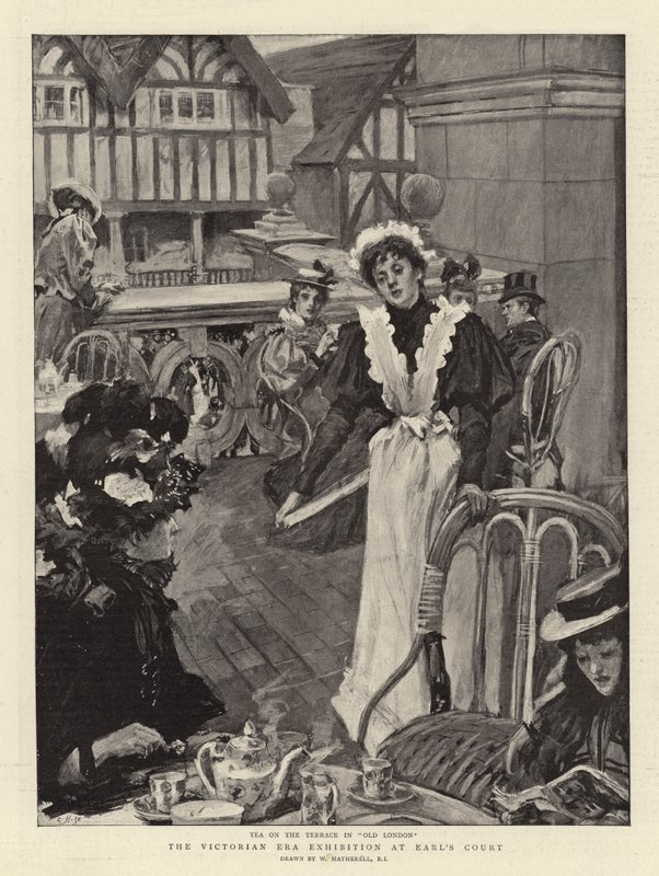 A exposição da era vitoriana no Earl&39;s Court de William Hatherell