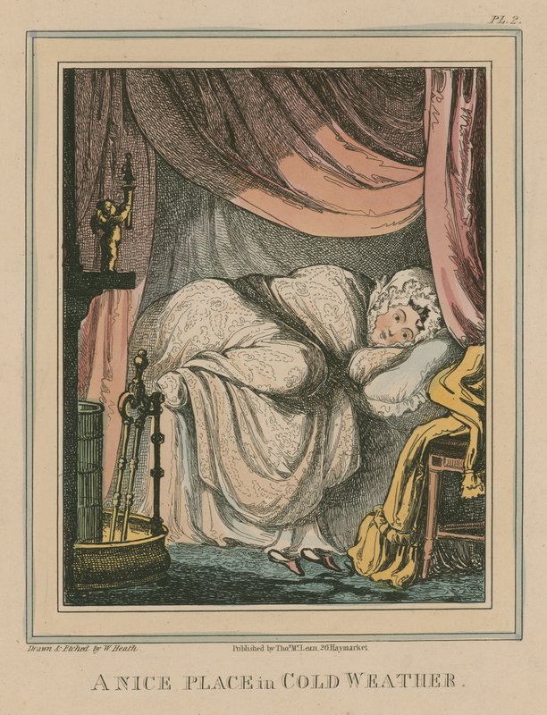 Um lugar agradável no tempo frio de William Heath