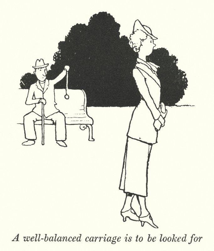 Uma carruagem bem equilibrada deve ser procurada (litho) de William Heath Robinson