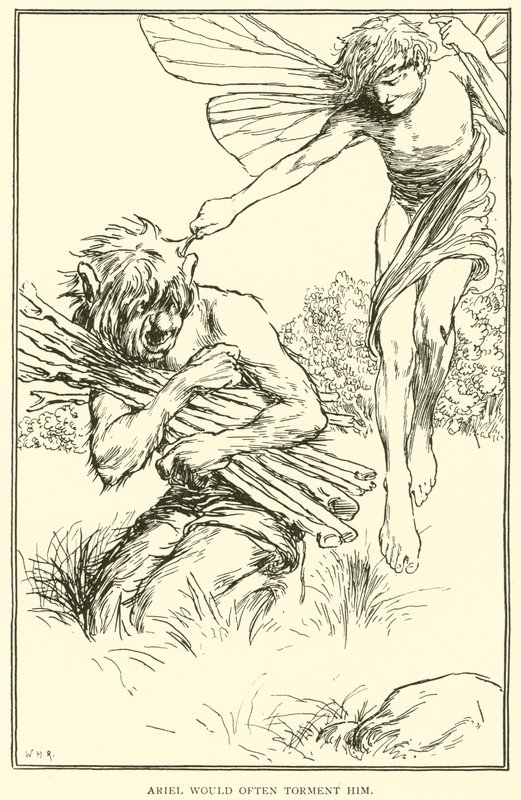 Ariel costumava atormentá-lo de William Heath Robinson