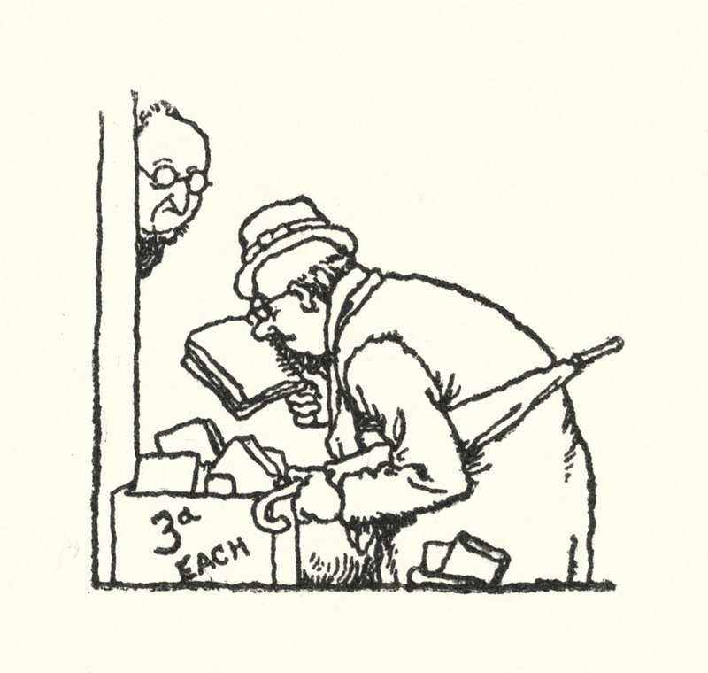 Navegação (litho) de William Heath Robinson