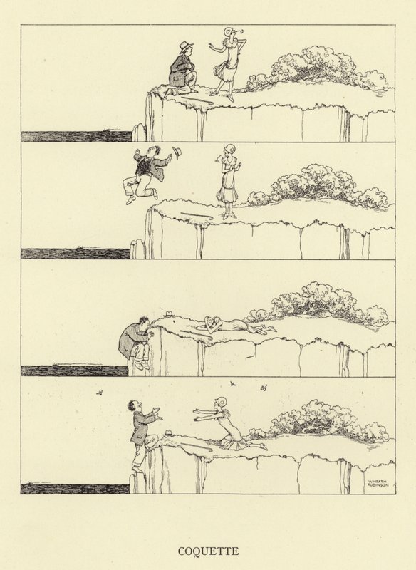 coquete de William Heath Robinson
