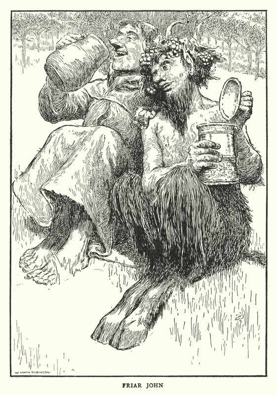 Frei João (Litho) de William Heath Robinson