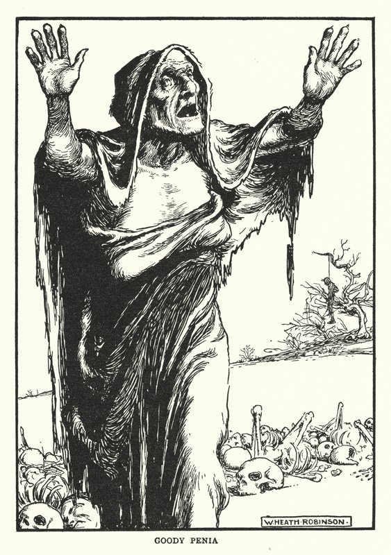 Goody Penia (litho) de William Heath Robinson