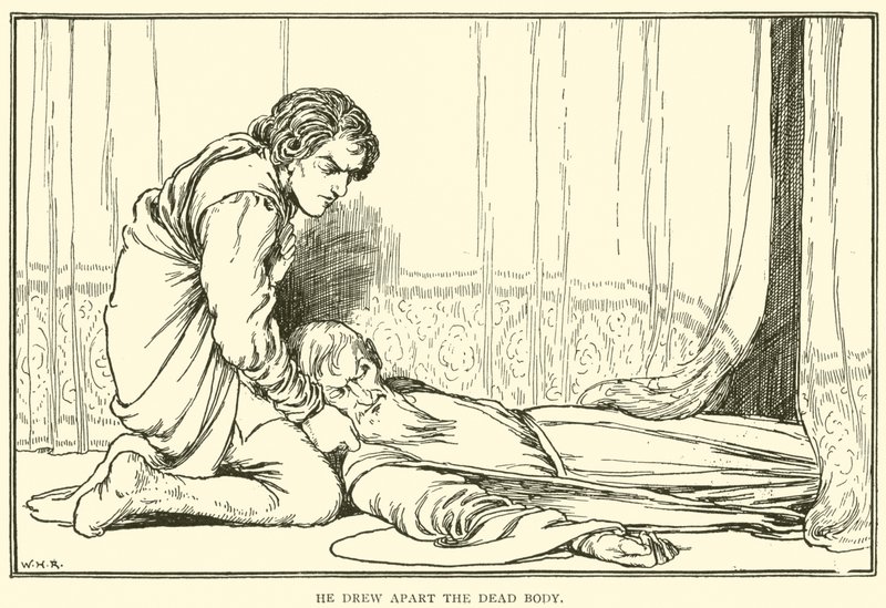 Ele afastou o corpo morto de William Heath Robinson