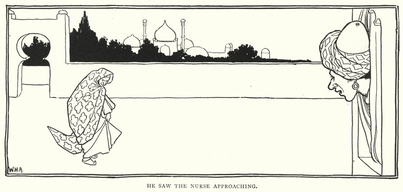 Ele viu a enfermeira a aproximar-se (gravação) de William Heath Robinson