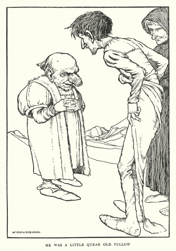 Ele era um velho amigo de quear (litho) de William Heath Robinson