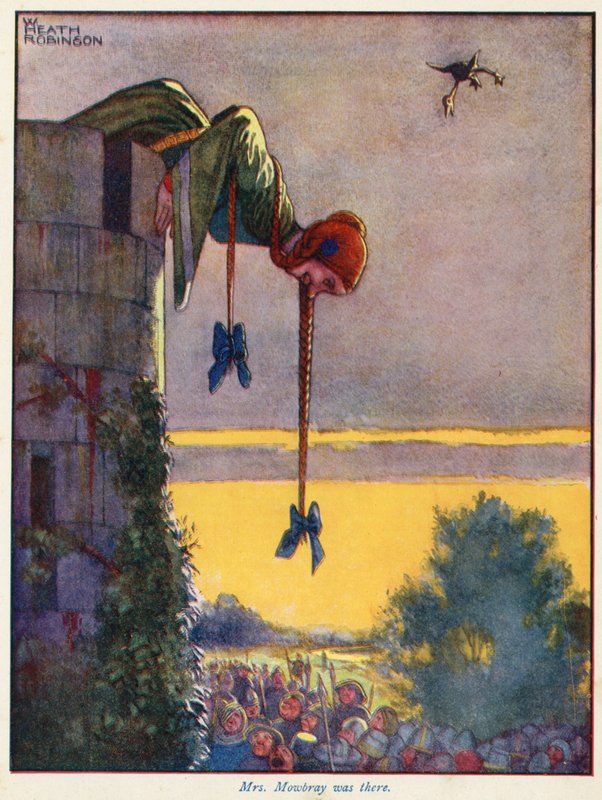 A Sra. Mowbray estava lá de William Heath Robinson