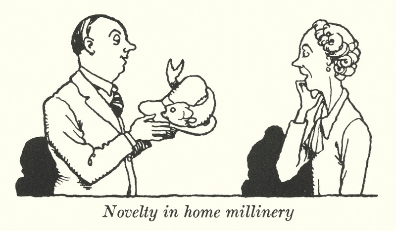 Novidade em moinho de casa (litho) de William Heath Robinson