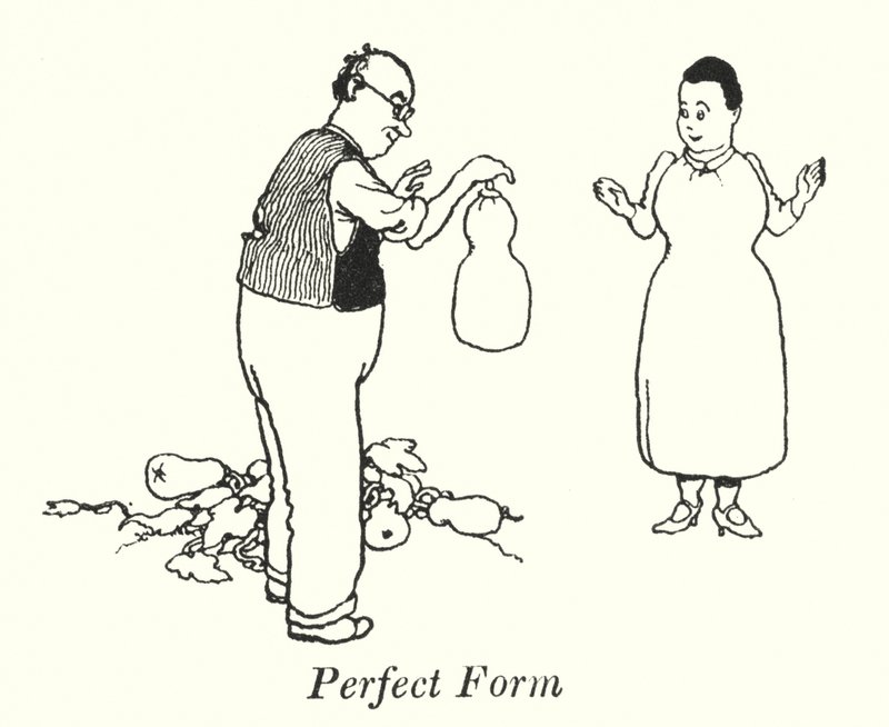 Forma Perfeita (litho) de William Heath Robinson