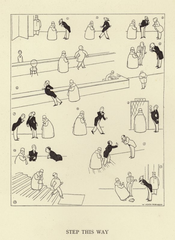 Passe por aqui de William Heath Robinson