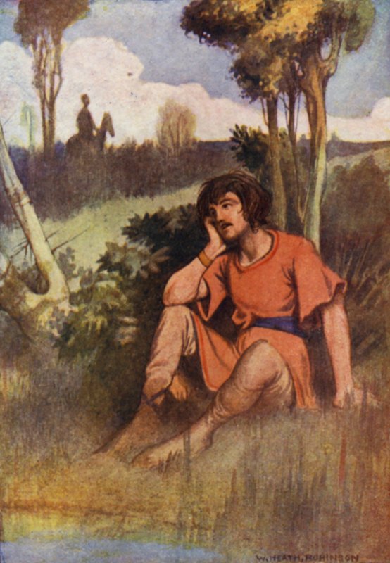 Histórias de Chaucer (lito colorido) de William Heath Robinson