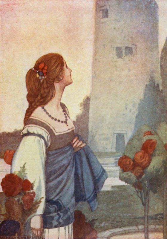 Histórias de Chaucer (lito colorido) de William Heath Robinson