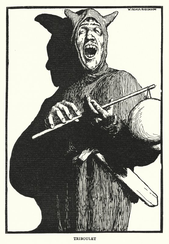Triboulet (litho) de William Heath Robinson