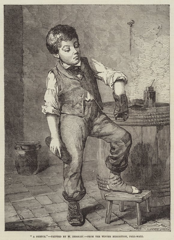 Um desenho de William Hemsley