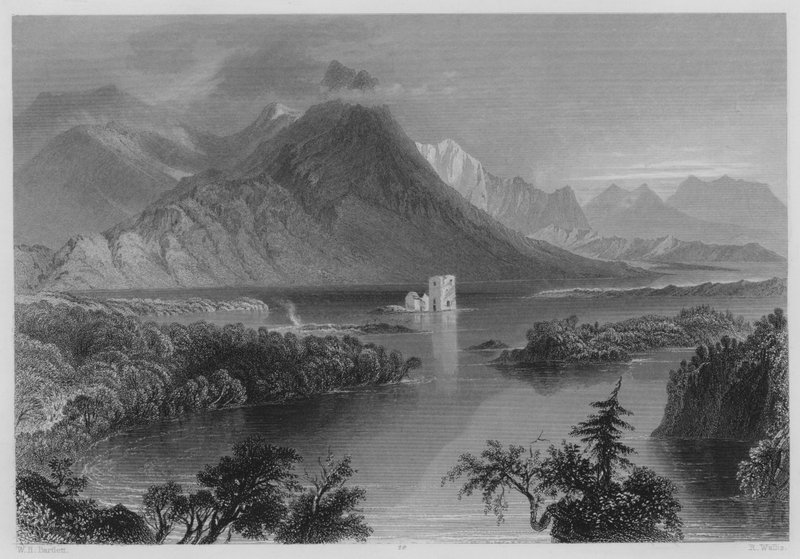 Ballynahinch (gravura) de William Henry (after) Bartlett
