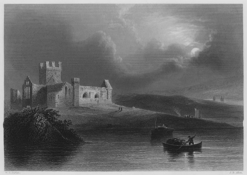 Abadia de Dunbrody (gravura) de William Henry (after) Bartlett
