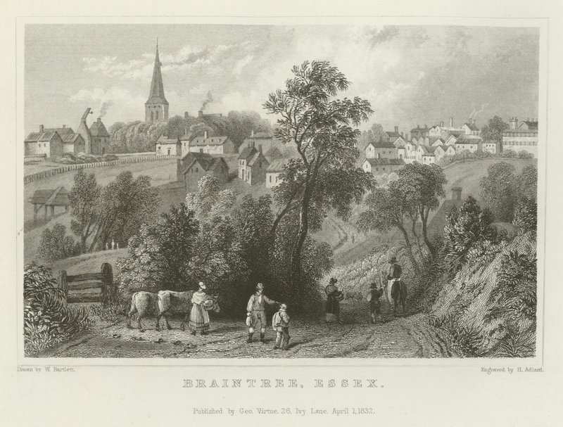 Braintree, Essex de William Henry Bartlett