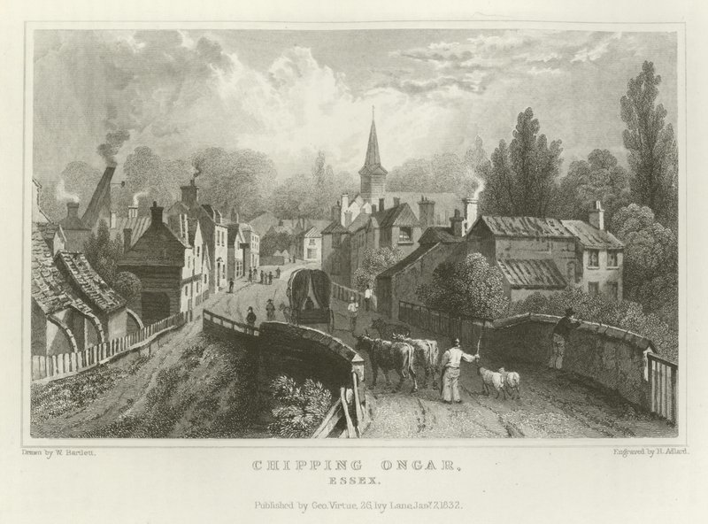 Chipping Ongar, Essex de William Henry Bartlett