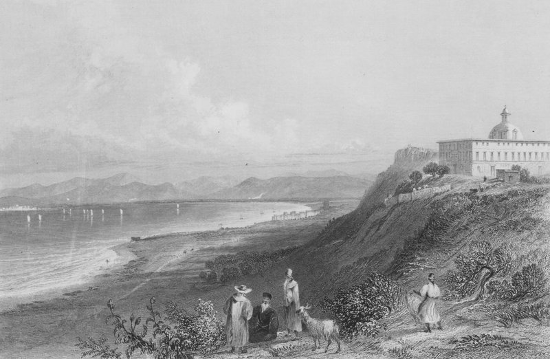 Convento do Monte Carmelo de William Henry Bartlett