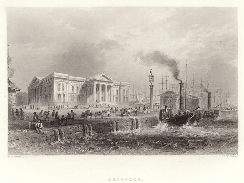 Greenock de William Henry Bartlett