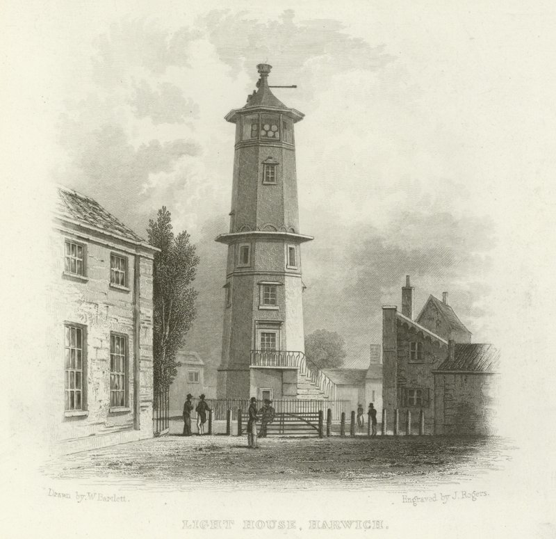 Casa clara, Harwich de William Henry Bartlett