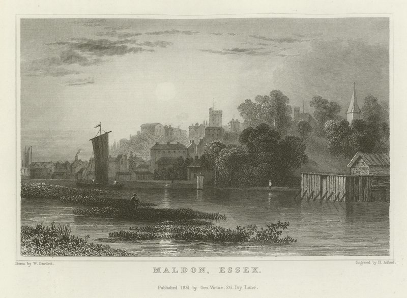 Maldon, Essex de William Henry Bartlett
