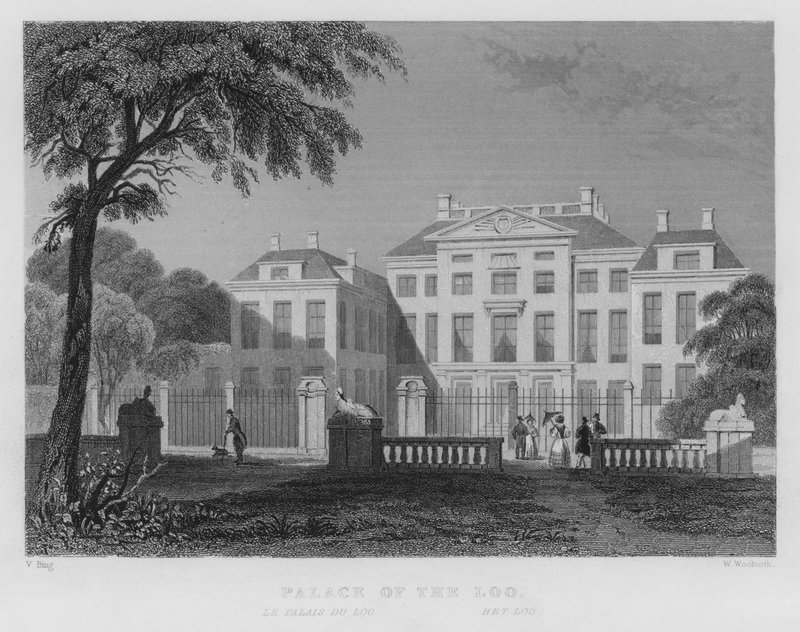 Palace of the Loo (gravura) de William Henry Bartlett
