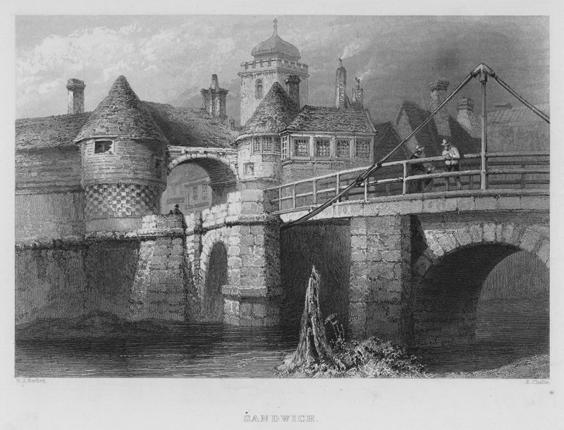 Sanduíche (gravura) de William Henry Bartlett