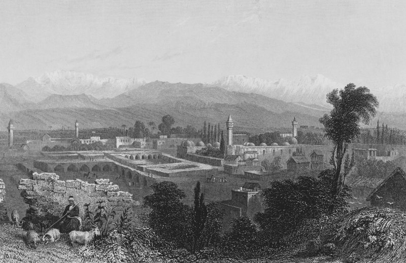 Tarso, cidade em Cilicia de William Henry Bartlett