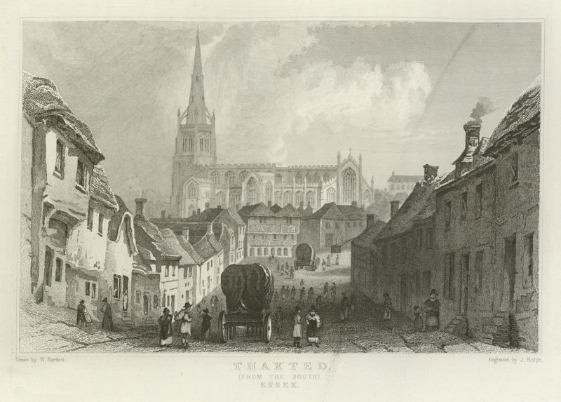 Thaxted, do sul, Essex de William Henry Bartlett