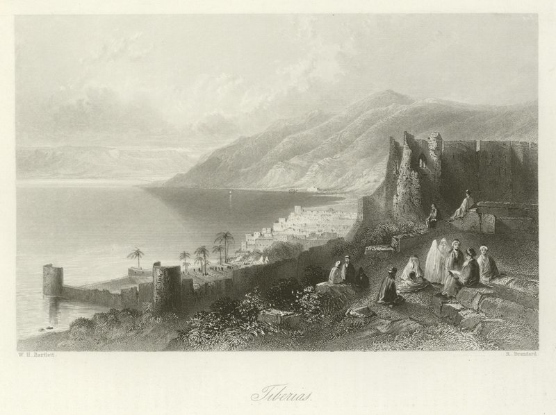 Tiberias de William Henry Bartlett