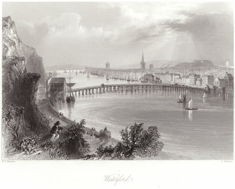 Waterford no Condado de Waterford de William Henry Bartlett