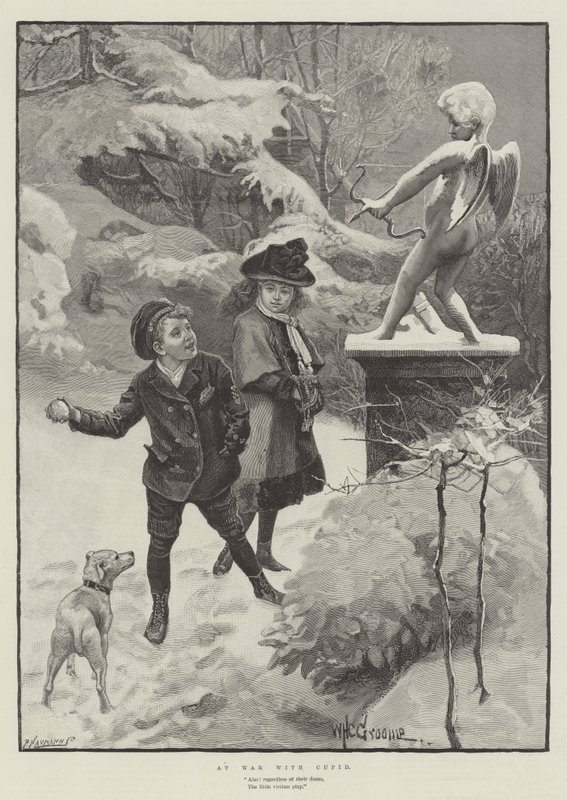 Na guerra com o cupido de William Henry Charles Groome
