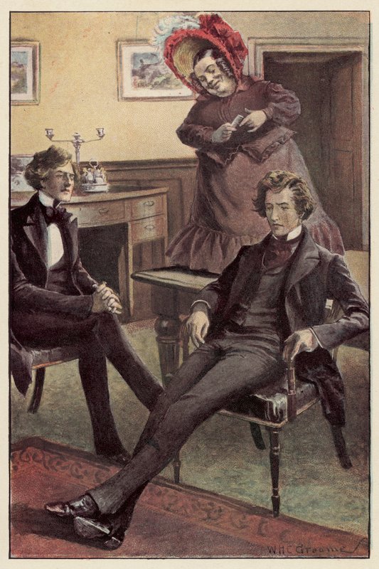 Sr. Copperfield, não sou volátil de William Henry Charles Groome