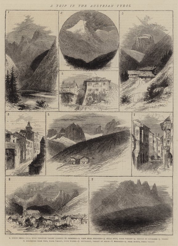 Uma viagem no Tirol austríaco de William Henry James Boot