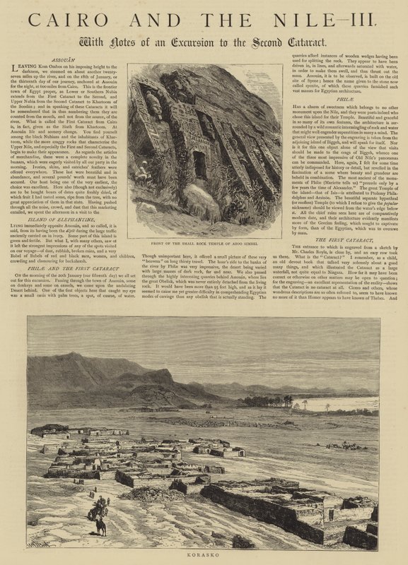 Cairo e o Nilo, III de William Henry James Boot