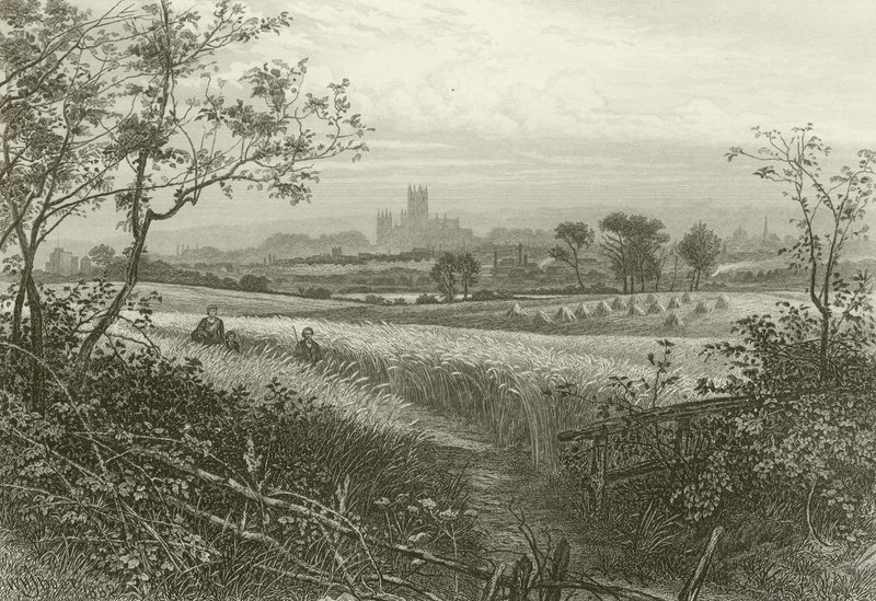 Catedral de Canterbury, de Harbledown de William Henry James Boot