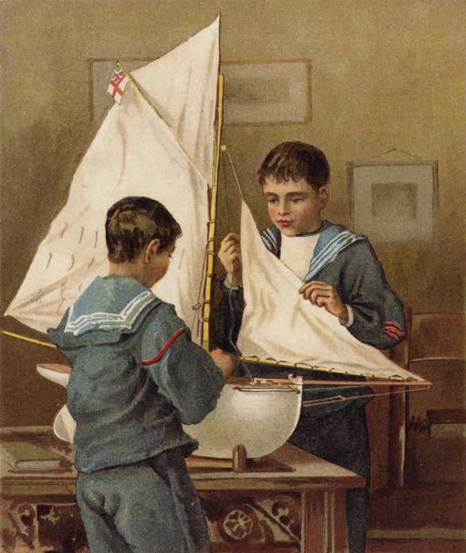 Preparando-se para o mar de William Henry James Boot