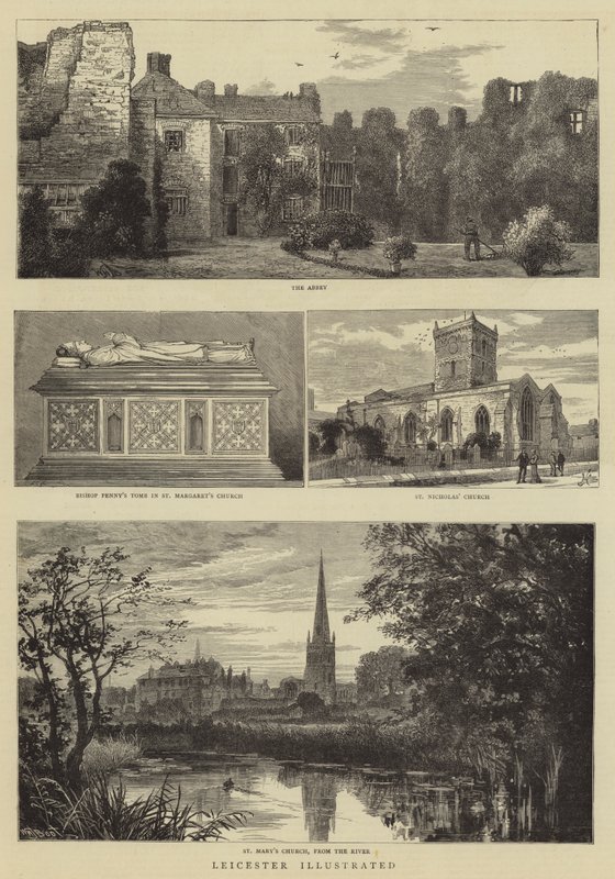 Leicester Illustrated de William Henry James Boot