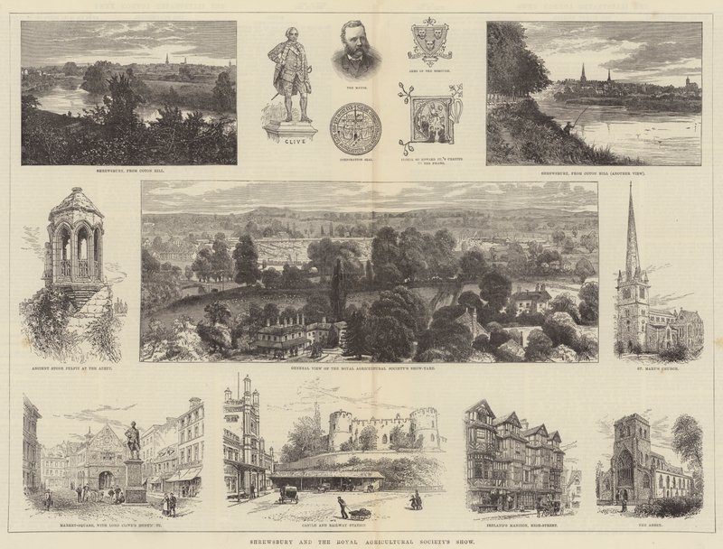Shrewsbury e o show da Royal Agricultural Society de William Henry James Boot