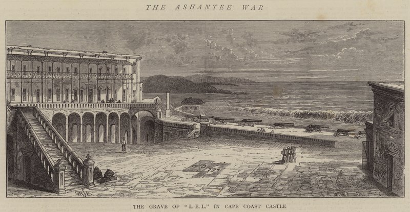 A Guerra de Ashantee, o Túmulo de LEL no Castelo de Cape Coast de William Henry James Boot