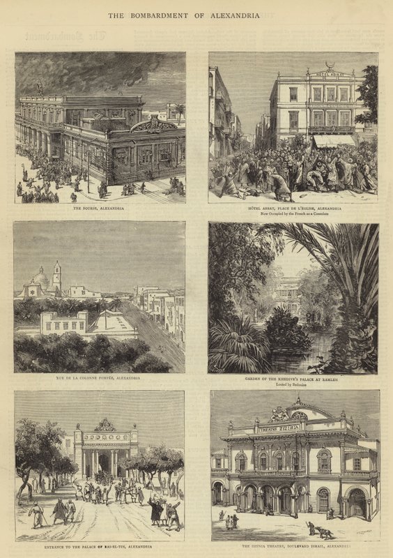 O bombardeio de Alexandria de William Henry James Boot