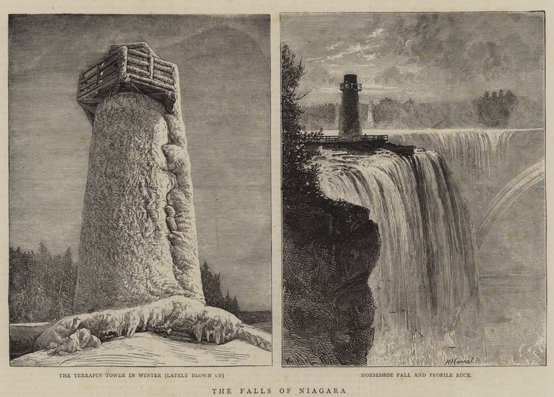 As Cataratas do Niágara de William Henry James Boot