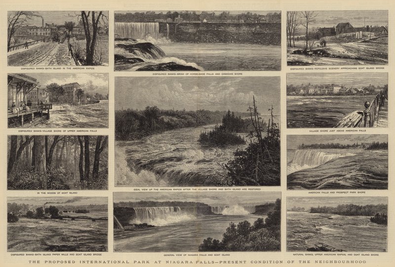 O Parque Internacional Proposto nas Cataratas do Niágara, Condição Atual do Bairro de William Henry James Boot