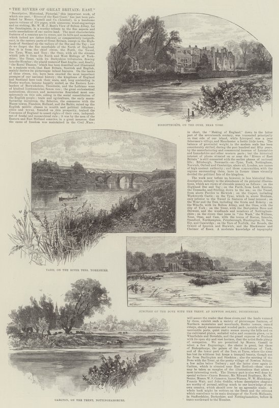 Os rios da Grã-Bretanha, leste de William Henry James Boot