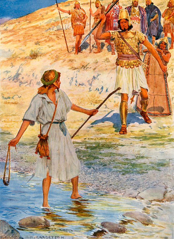 Davi e Golias de William Henry Margetson